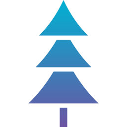 Christmas tree icon