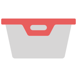 Food basket icon