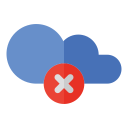 Computing cloud icon