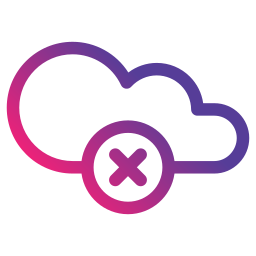 Computing cloud icon