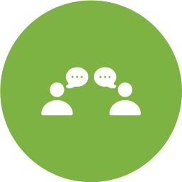 Team discussion icon