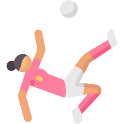 Soccer dribbling icon