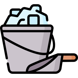 Ice bucket icon
