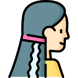 Hair extension icon