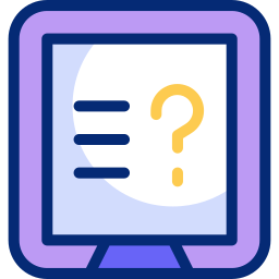 Online quiz icon