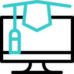 Online degree icon