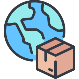distribución icono