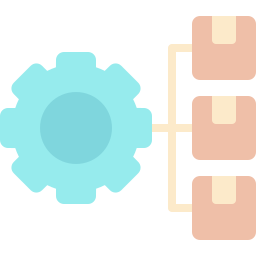 gestión de productos icono