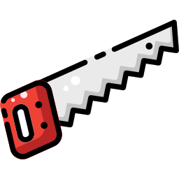 Hand saw icon