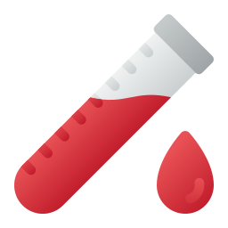 bloed test icoon