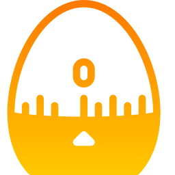 temporizzatore per uova icona