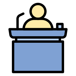 persconferentie icoon