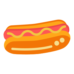 hot dog ikona