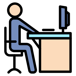 Office work icon