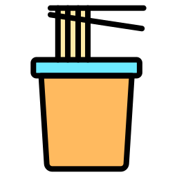 Cup noodle icon