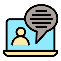 Online learning icon