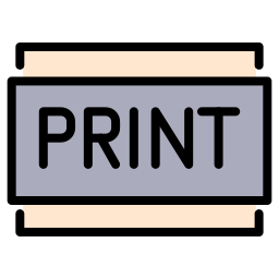 Print button icon