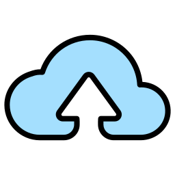 Cloud upload icon