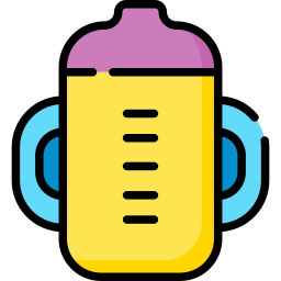 Baby bottle icon