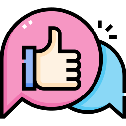 Positive feedback icon