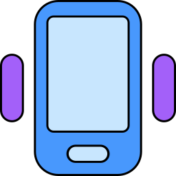 handy vibriert icon