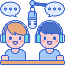 podcaster icoon