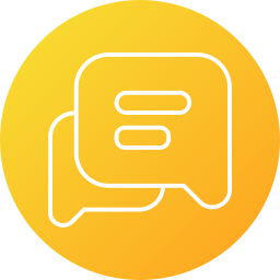 Speech bubble icon