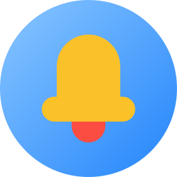 Alarm bell icon