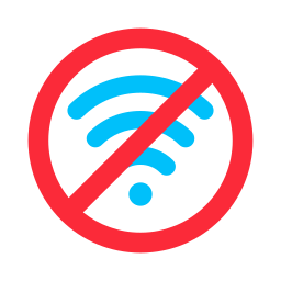 pas de wifi Icône