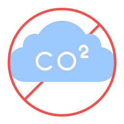 Нулевые выбросы иконка