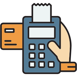 Cashless payment icon