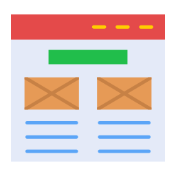 Wireframe icon