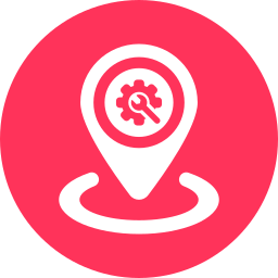 kaart instelling icoon