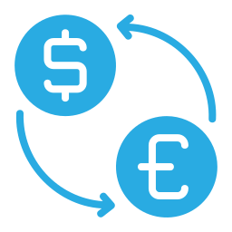 Money exchange icon