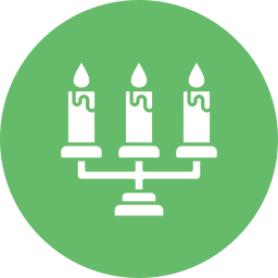 Candle stand icon