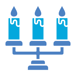 Candle stand icon