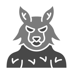 hombre-lobo icono
