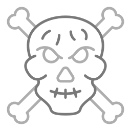 Crossbones icon