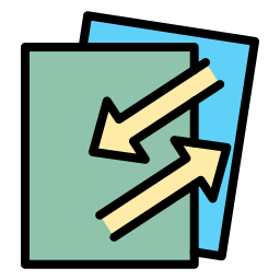 Обмен файлами иконка