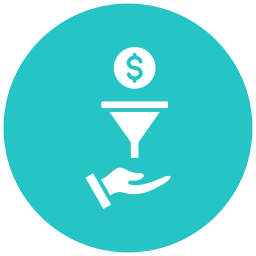 Sales funnel icon