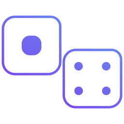 Dice game icon