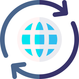 글로벌 네트워크 icon