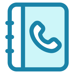 Contact book icon