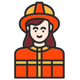 brandweerman icoon