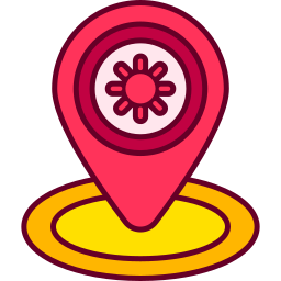 지도 및 위치 icon