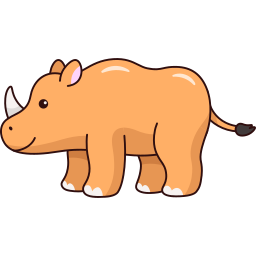 rhinocéros Icône