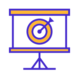 Presentation board icon