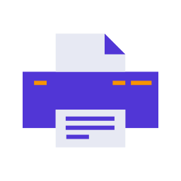 Printer device icon