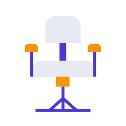 Office chair icon