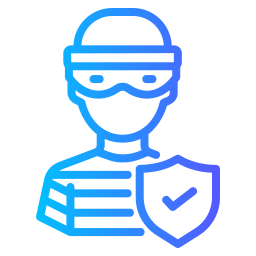 seguro contra robo icono